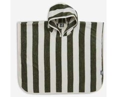 Jollein kilpinis pončas Stripe Terry Leaf Žalias GOTS