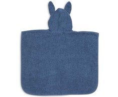 Jollein kilpinis pončas su gobtuvu Jeans Mėlyna