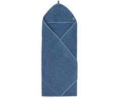Jollein kilpinis rankšluostis su gobtuvu Terry Jeans Mėlyna 75x75 cm