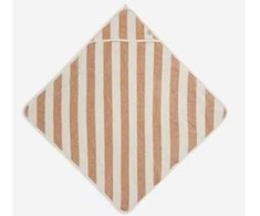 Jollein kilpinis rankšluostis su gobtuvu Biscuit GOTS 75x75 cm