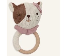 Jollein kramtukas barškutis Cat Jill