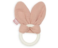 Jollein kramtukas - žaisliukas - Bunny Ears - Rosewood