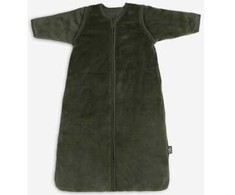 Jollein kūdikio miegmaišis su nusegamomis rankovėmis Velvet Leaf Žalias 70cm