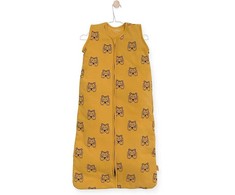 Jollein kūdikio miegmaišis su nusegamomis rankovėmis Tiger Mustard 90 cm