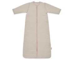 Jollein kūdikio miegmaišis su nusegamomis rankovėmis Basic Stripe Nougat 110 cm