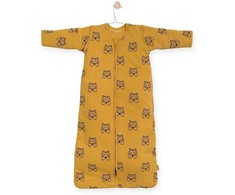 Jollein kūdikio miegmaišis su nusegamomis rankovėmis Tiger Mustard 90 cm