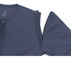 Jollein kūdikio miegmaišis su nusegamomis rankovėmis Basic Stripe Jeans Mėlyna 70 cm