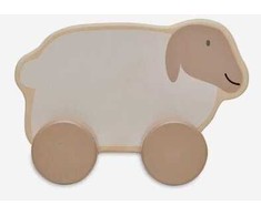 Jollein lavinamasis medinis automobilis "Ėriukas" Lamb