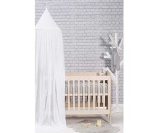 Jollein lovytės baldakimas Soft pilkas 245cm