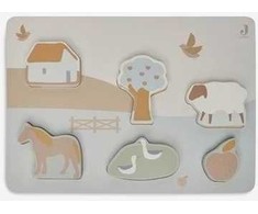 Jollein medinė delionė Farm 28x10x2cm