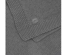 Jollein megztas pledas lopšiukui/lovytei Bliss knit Storm pilkas 75x100 cm