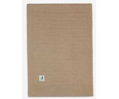 Jollein megztas pledas Pure Knit 100x150 cm Biscuit GOTS