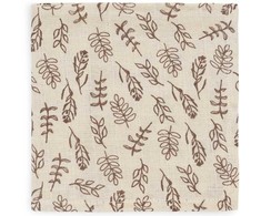 Jollein muslino audinio vystyklų rinkinys 70x70 Meadow Chesnut 3vnt