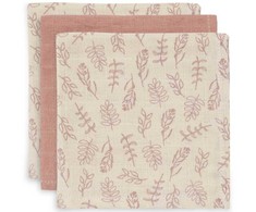 Jollein muslino merliukai 31x31 cm Meadow Rosewood 3vnt