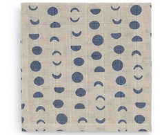 Jollein muslino merliukai 31x31 cm Moonlight 3vnt