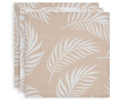 Jollein muslino merliukai 31x31 cm Nature Pale Rožinė 3vnt