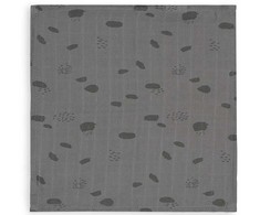 Jollein muslino merliukai 31x31 cm Spot Storm Pilkas 3vnt