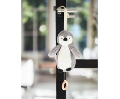 Jollein muzikinis kabinamas žaislas Pinguin Storm Pilkas