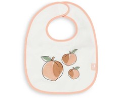 Jollein neperšlampamų seilinukų rinkinys Bib Peach Rožinė 3 vnt.