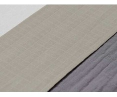 Jollein paklotas lopšiui 120*150cm Wrinkled Nougat