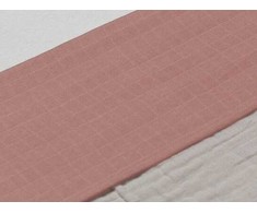 Jollein paklotas lopšiui 120*150cm Wrinkled Rosewood