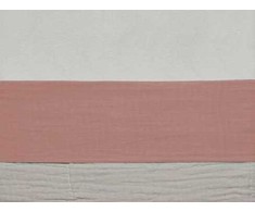 Jollein paklotas lopšiui 120*150cm Wrinkled Rosewood
