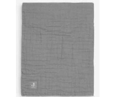 Jollein pledas Wrinkled 120x120cm Storm Pilkas