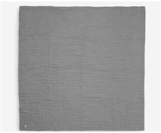 Jollein pledas Wrinkled 120x120cm Storm Pilkas