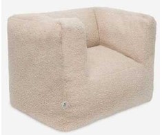 Fotelis Jollein sėdmaišis Boucle - Natural