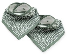 Jollein seilinukas Bandana Snake Ash Žalias 2 vnt.