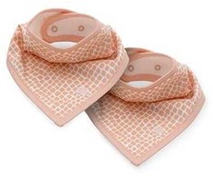 Jollein seilinukas Bandana Snake Pale Rožinė 2 vnt.