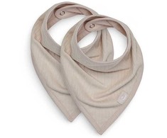 Jollein seilinukas Bib Bandana Basic Stripe Nougat 2 vnt.