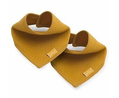 Jollein seilinukas Bib Bandana Brick Velvet Rust 2 vnt.