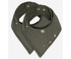 Jollein seilinukas Bib Bandana Stargaze Leaf Žalias 2vnt