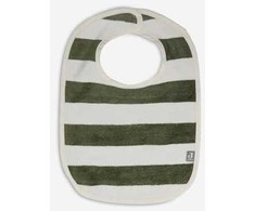 Jollein seilinukas Bib stripe Terry Leaf Žalias GOTTS 2vnt