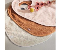 Jollein seilinukų rinkinys Terry pale pink/ nougat/ caramel (3 vnt.)