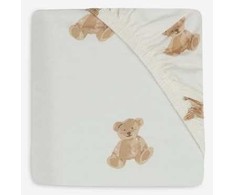 Jollein trikotažinė paklodė su guma Jersey 40x80/90cm Teddy Bear