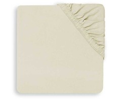 Jollein trikotažinė paklodė su guma Jersey Ivory 40x80 cm
