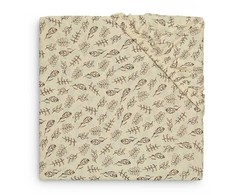 Jollein trikotažinė paklodė su guma Jersey 60x120cm Meadow Chestnut