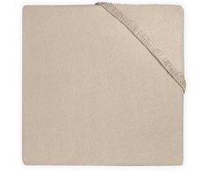 Jollein trikotažinė paklodė su guma Jersey Nougat 60x120