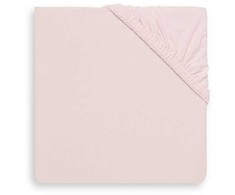 Jollein trikotažinė paklodė su guma Jersey Soft Rožinė 40x80 cm