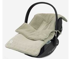 Jollein vokelis automobilinei kėdutei, lopšiukui Grain Knit Olive Žalias