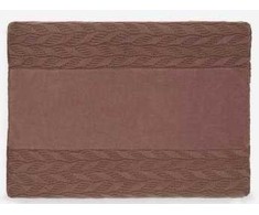 Jollein vystymo lentos užvalkas Spring Knit 50x70cm Chestnut