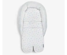 KikkaBoo naujagimio įdėklas į autumobilinę kėdutę Dots Mėlyna