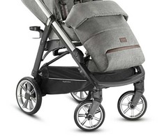 Kojų užklotas univeraliam vežimėliui Inglesina Aptica / Quad Mineral Pilkas