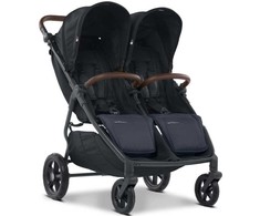 Mast SWISS M TWIN sportinis vežimėlis dvynukams 2in1 Dark Pilkas