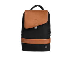 Moon Backpack mamos kuprinė Juodas/ruda