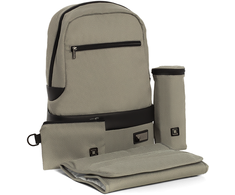 MOON BACKPACK mamos rankinė, kuprinė TAUPE