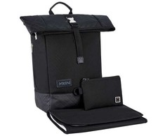 Moon mamos kuprinė Rolltop Juodas