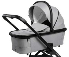 Muuvo Slick 2.0 lopšys Light Pilkas